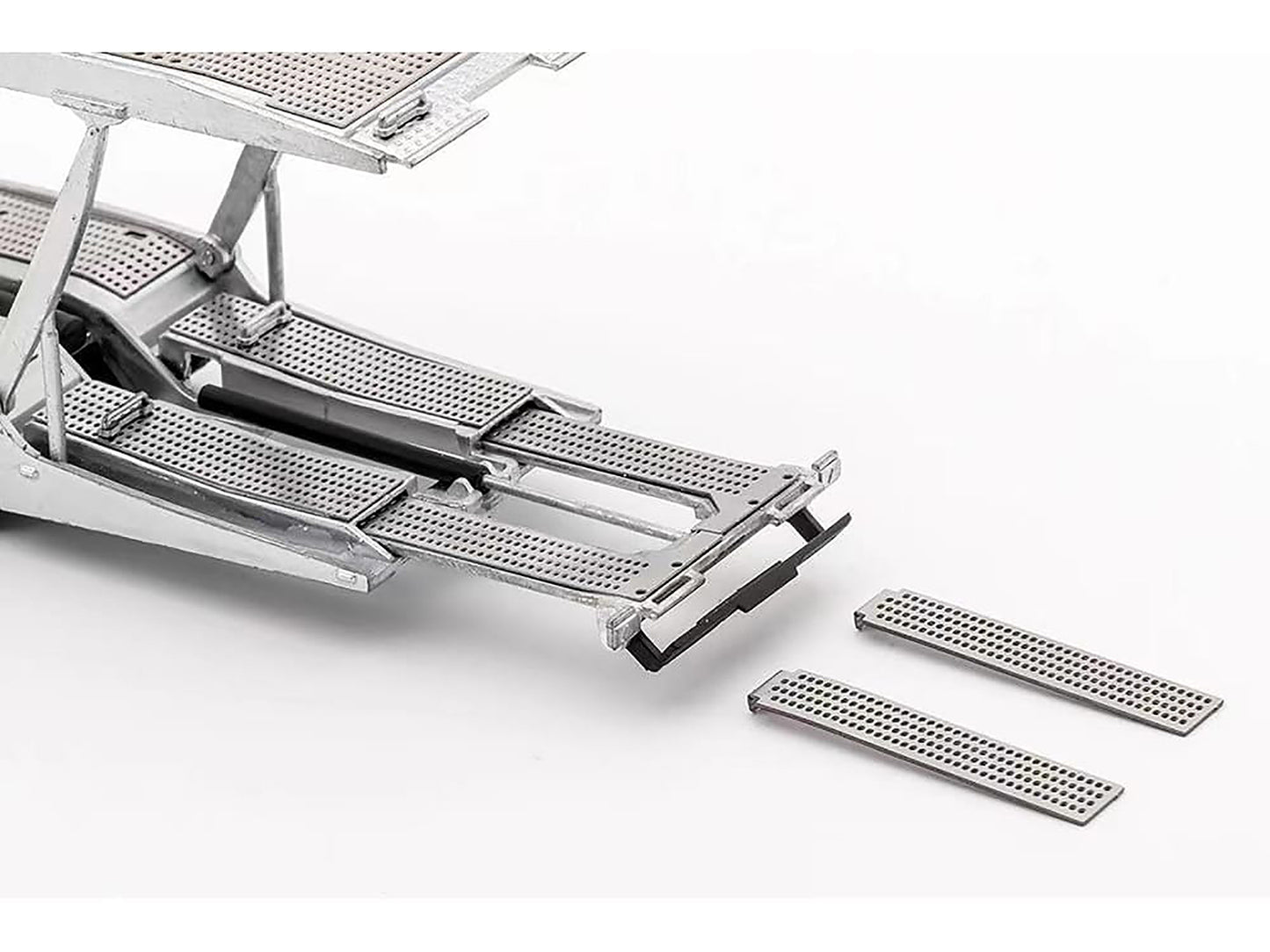 Mercedes-Benz Actros Auto Transporter White 1/64 Diecast Model by GCD