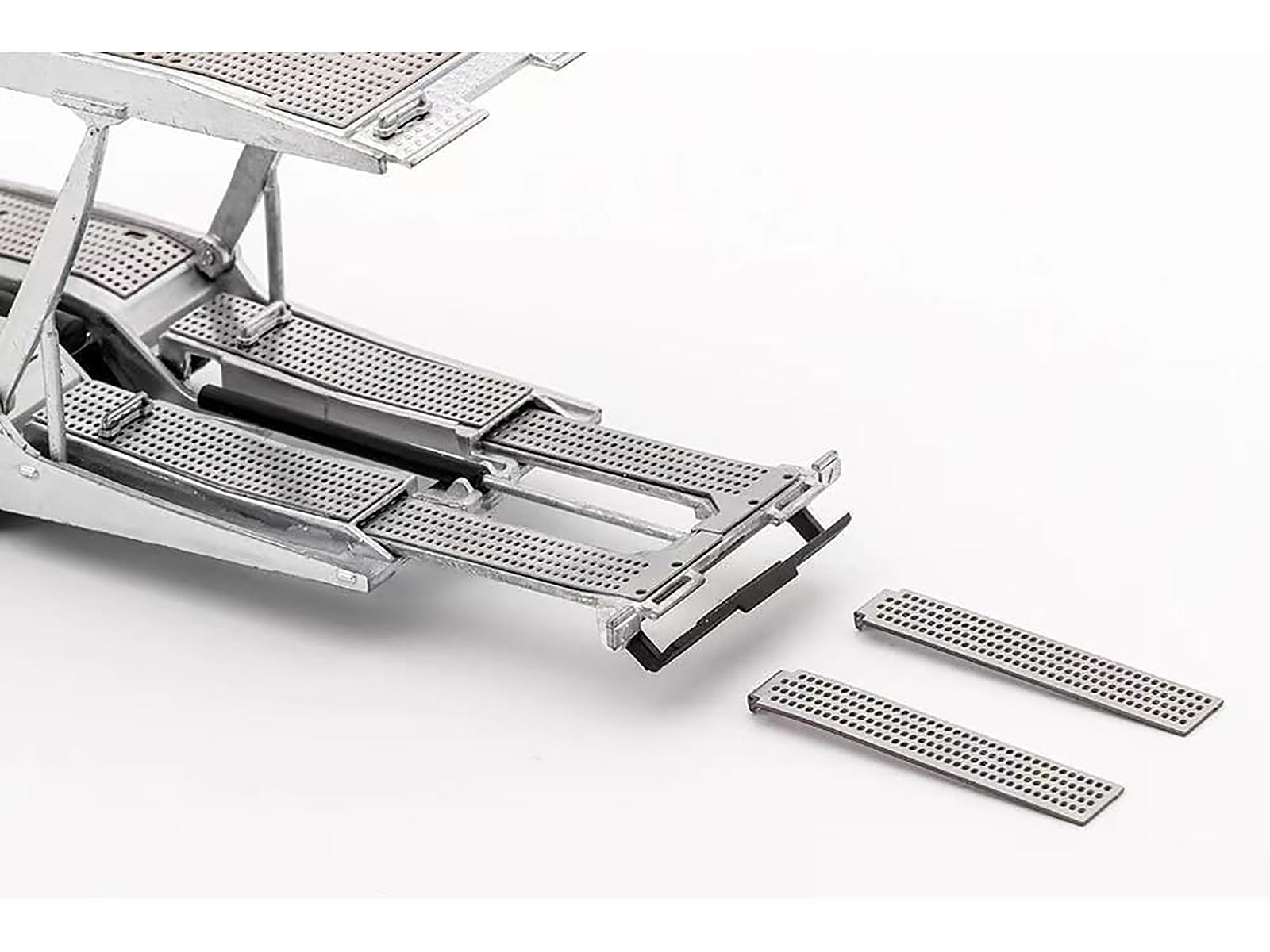 Mercedes-Benz Actros Auto Transporter White 1/64 Diecast Model by GCD