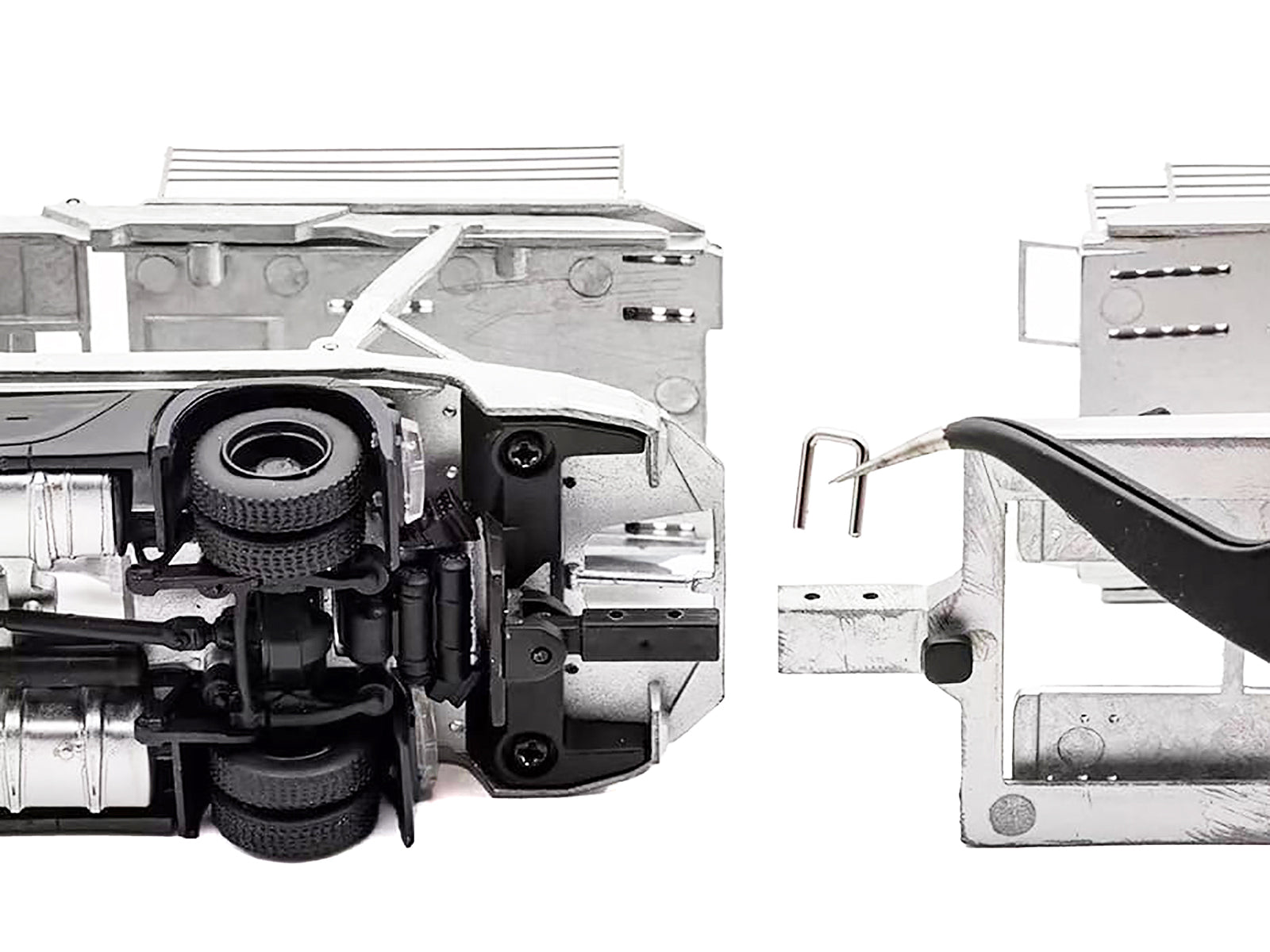 Mercedes-Benz Actros Auto Transporter Yellow 1/64 Diecast Model by GCD