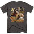 Labyrinth Sir Didymus Mens T Shirt Charcoal Officially Licensed