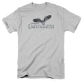 Labyrinth Owl Logo Mens T Shirt Silver Officially Licensed