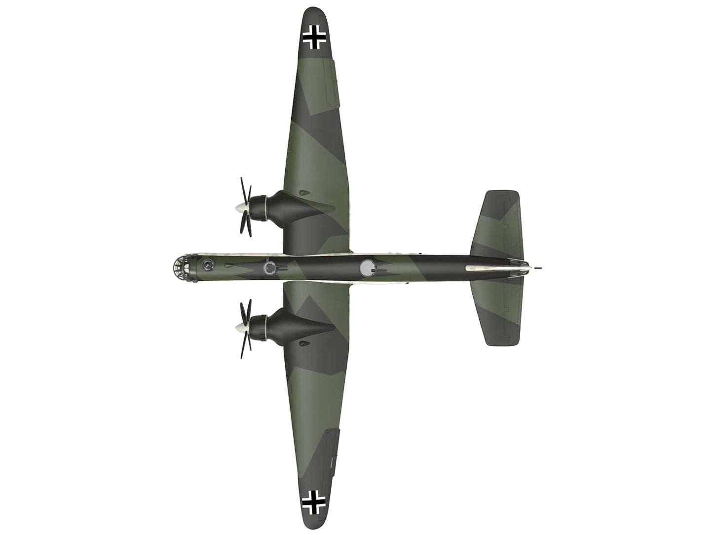 Heinkel He 177 Bomber Aircraft "II./KG 40 Bordeaux France" (1942) German Luftwaffe 1/144 Diecast Model Airplane by Luppa