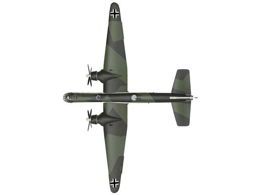 Heinkel He 177 Bomber Aircraft "II./KG 40 Bordeaux France" (1942) German Luftwaffe 1/144 Diecast Model Airplane by Luppa