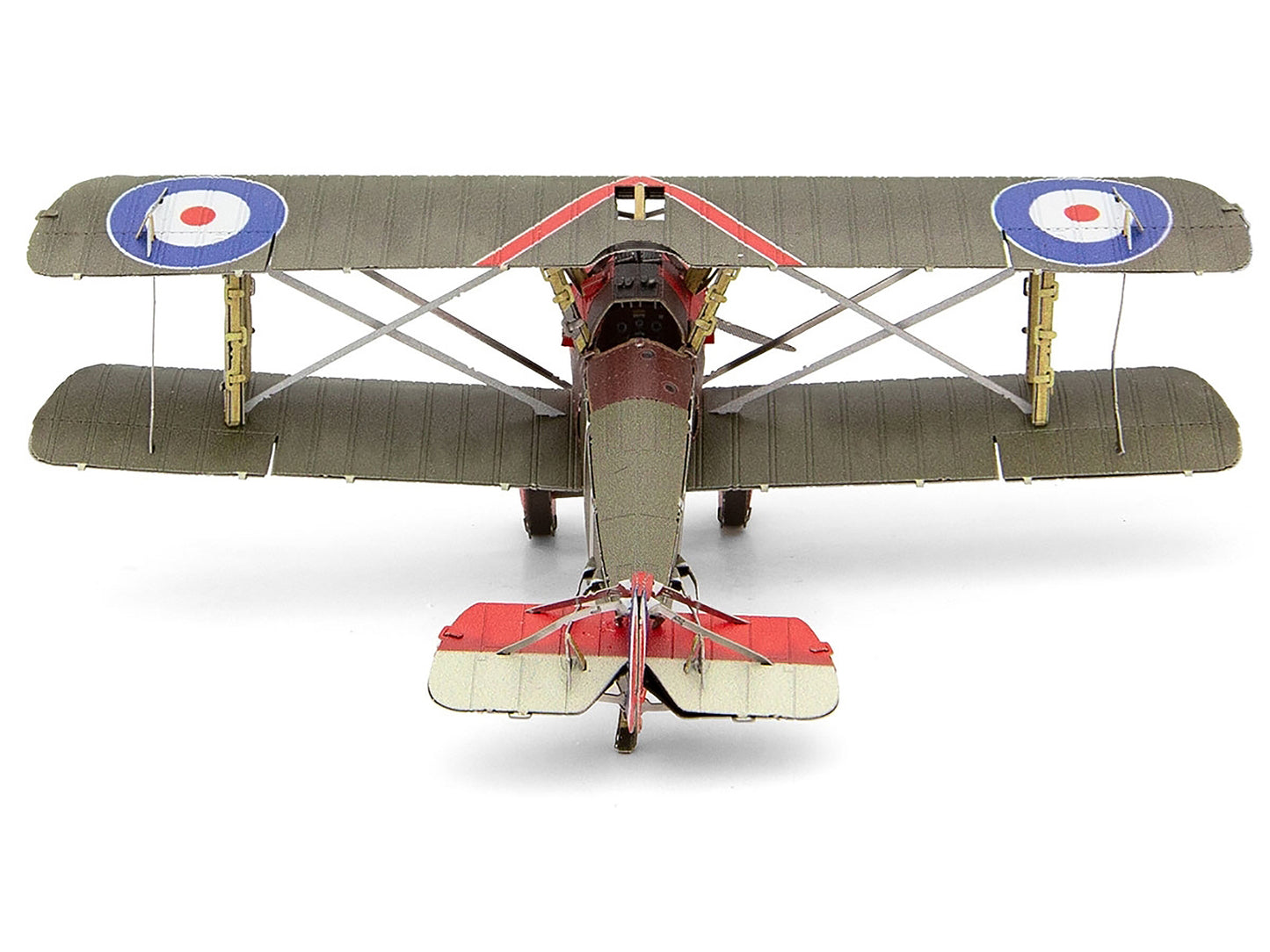 Model Kit Sopwith Camel Aircraft "World War I" British Royal Flying Corps (Moderate Difficulty) Steel Model by Metal Earth