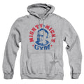 Rocky Mighty Micks Gym Mens Hoodie Athletic Heather Officially Licensed