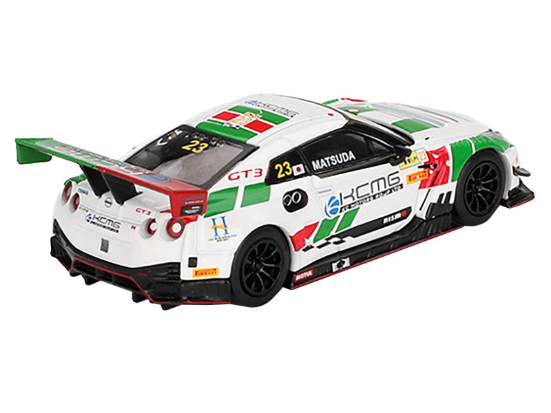 Nissan GT-R NISMO GT3 #23 Tsugio Matsuda "KCMG" "FIA GT World Cup Macau" (2018) Limited Edition 1/64 Diecast Model Car by Mini GT