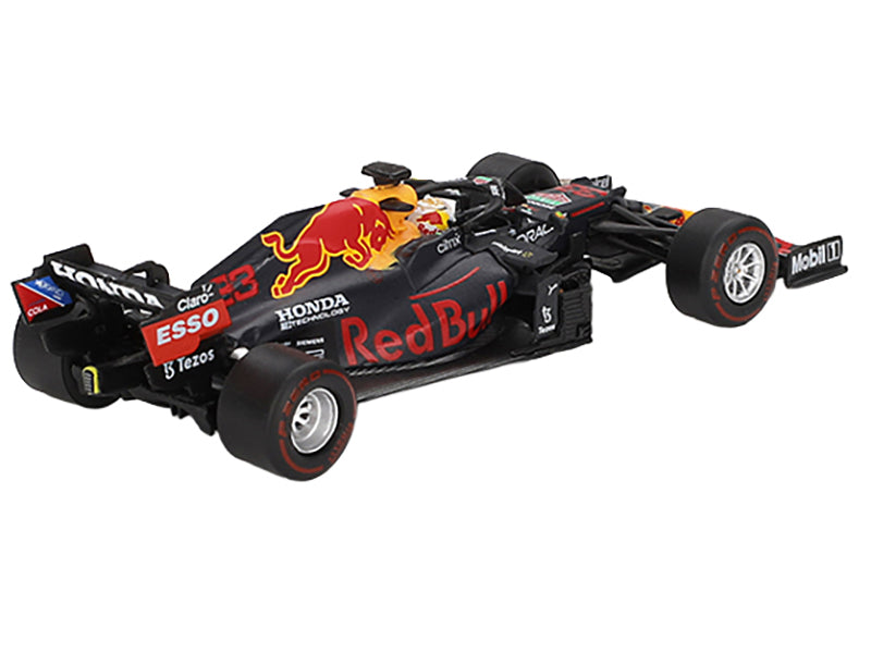 Red Bull RB16B #33 Max Verstappen Winner Formula One F1 "Abu Dhabi GP" (2021) Limited Edition 1/64 Diecast Model Car by Mini GT