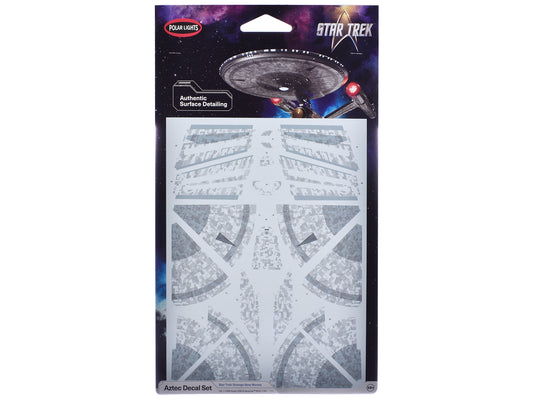 USS Enterprise NCC-1701 Aztec Decal Set "Star Trek: Strange New Worlds" (2022-Current) TV Series 1/1000 Scale by Polar Lights