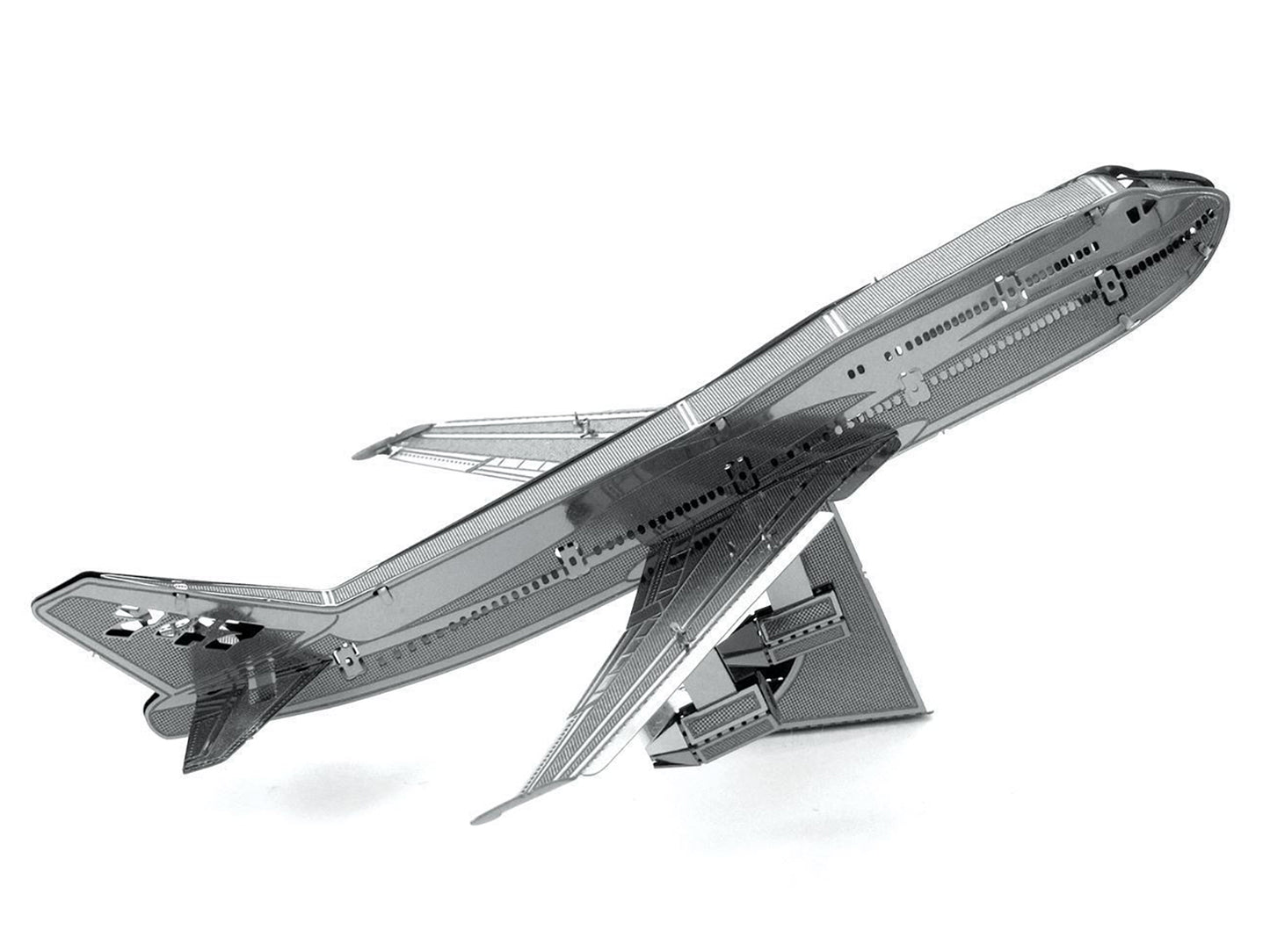 Model Kit Boeing 747 Commercial Aircraft (Easy Difficulty) Steel Model by Metal Earth