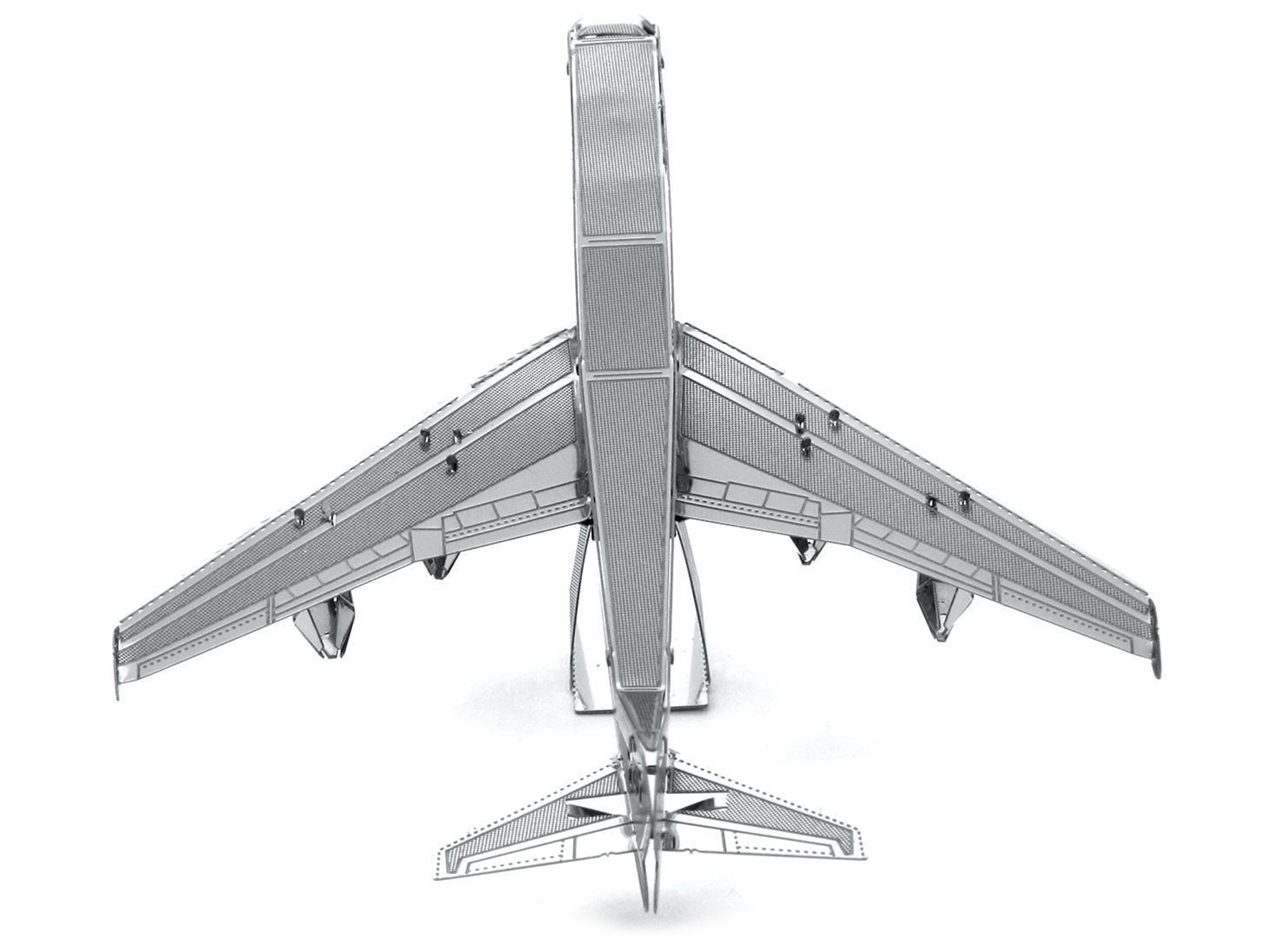 Model Kit Boeing 747 Commercial Aircraft (Easy Difficulty) Steel Model by Metal Earth