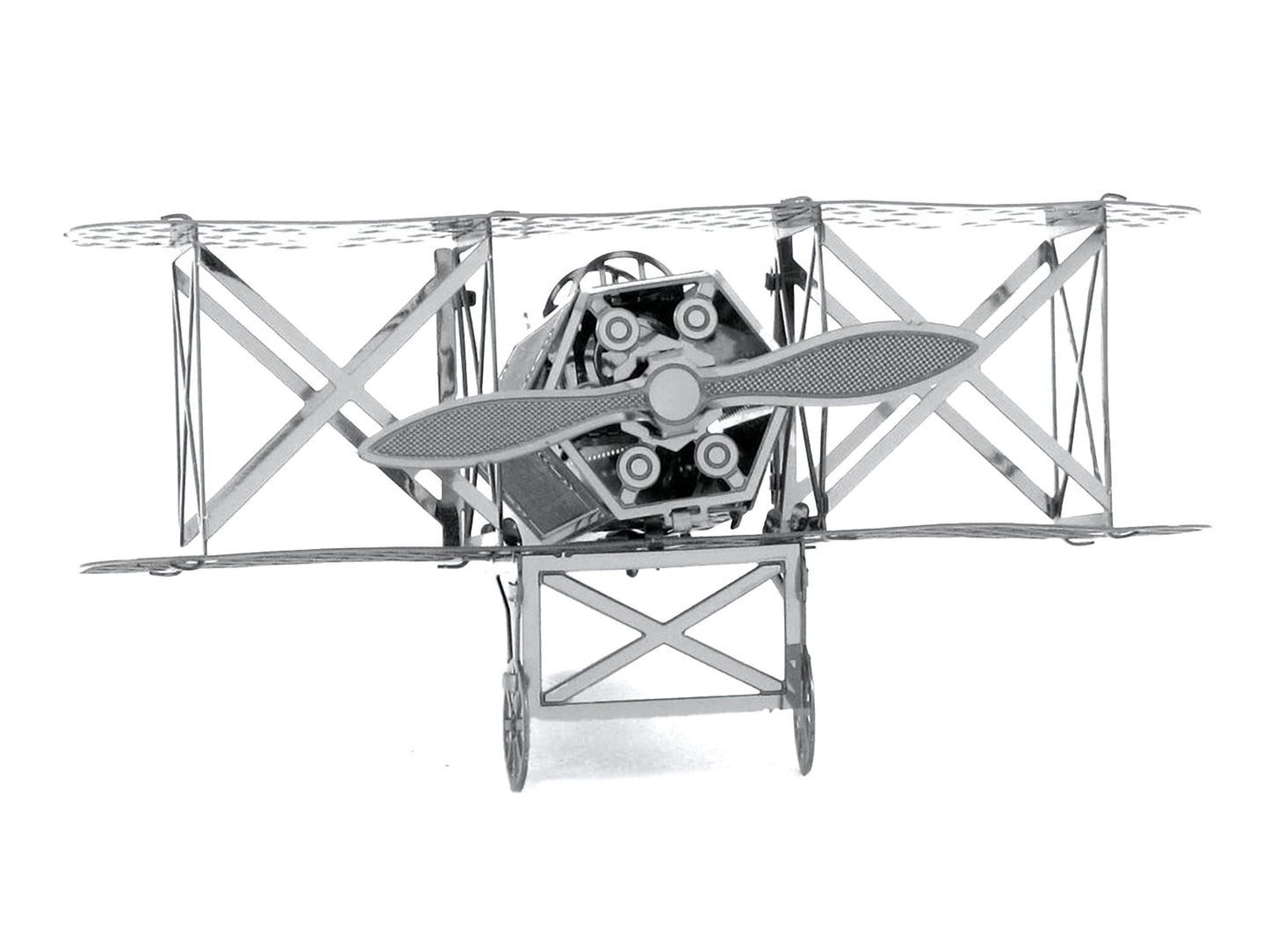 Model Kit Fokker D-VII Fighter Aircraft "Imperial German Army" (Easy Difficulty) Steel Model by Metal Earth
