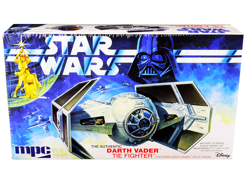 Skill 2 Model Kit Darth Vader's Tie Fighter "Star Wars: Episode IV ‚Äì A New Hope" (1977) Movie by MPC