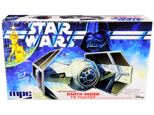 Skill 2 Model Kit Darth Vader's Tie Fighter "Star Wars: Episode IV ‚Äì A New Hope" (1977) Movie by MPC