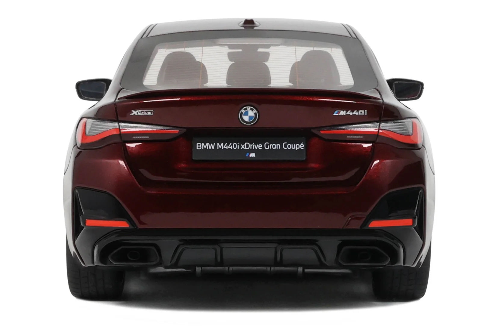 2021 BMW M440i xDrive Gran Coupe Aventurin Red Metallic Limited Edition to 500 pieces Worldwide 1/18 Model Car by Otto Mobile