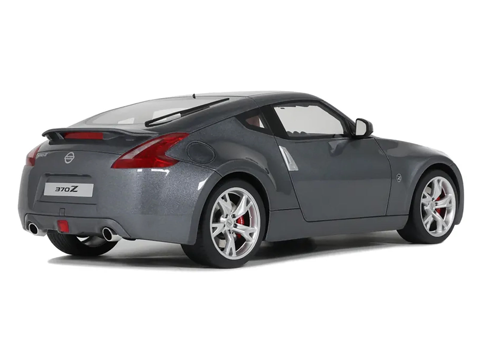 2009 Nissan 370Z Gun Gray Metallic Limited Edition to 2000 pieces Worldwide 1/18 Model Car by Otto Mobile
