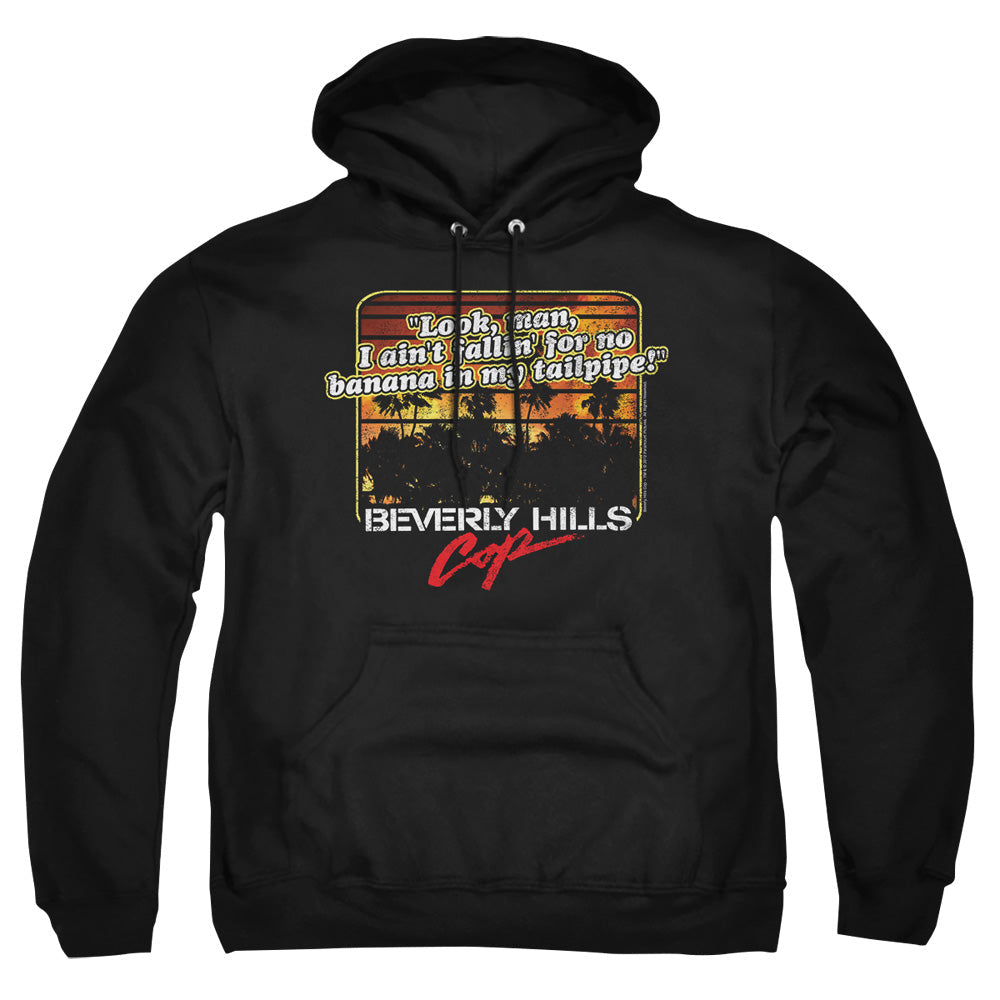 Beverly Hills Cop Banana In My Tailpipe Mens Hoodie Black Officially Licensed