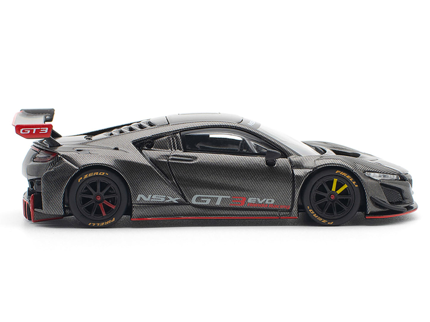 Honda NSX GT3 EVO22 Carbon Edition 1/64 Diecast Model Car by Pop Race