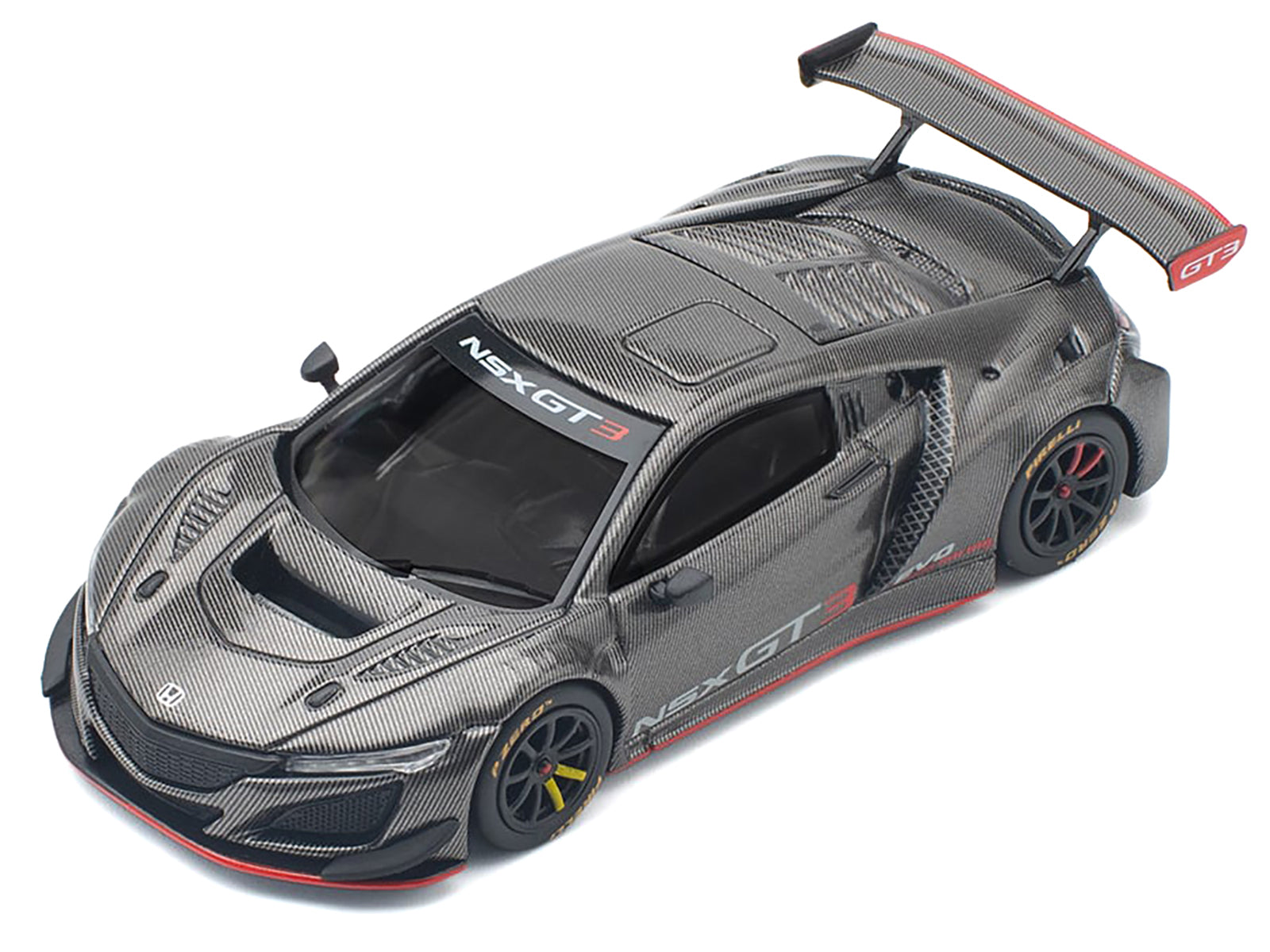Honda NSX GT3 EVO22 Carbon Edition 1/64 Diecast Model Car by Pop Race