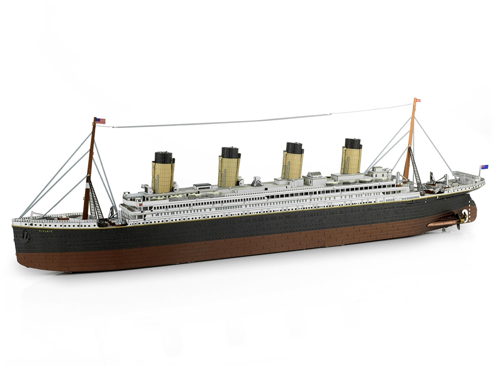 Model Kit RMS Titanic Ship (Moderate Difficulty) Steel Model by Metal Earth