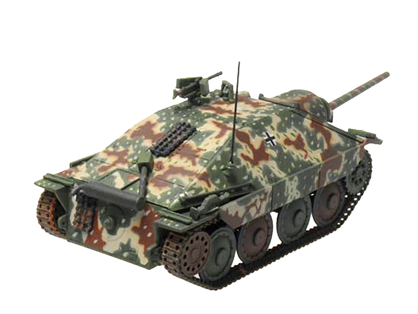 Hetzer (Early) Tank Destroyer "StuG.Abt 1708 France" (1944) German Army 1/72 Diecast Model by Panzerstahl