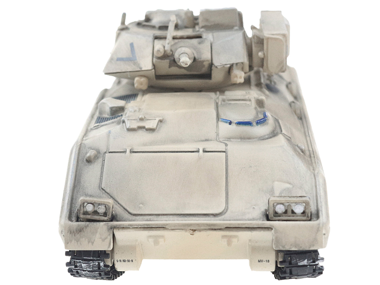 M2 Bradley Infantry Fighting Vehicle Tank "United States Army" Desert Camouflage 1/72 Diecast Model