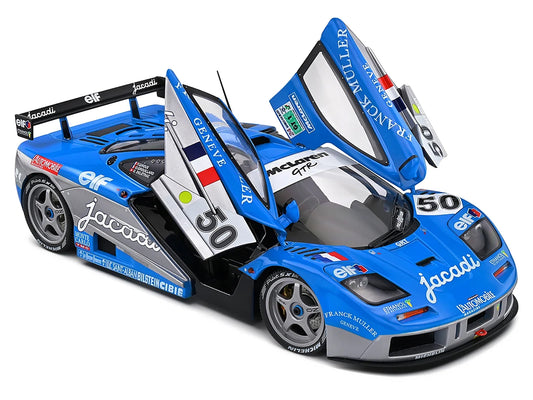 McLaren F1 GTR Short Tail #50 Fabien Giroix - Jean-Denis Deletraz - Olivier Grouillard "Giroix Racing Team" "24 Hours of Le Mans" (1995) "Competition" Series 1/18 Diecast Model Car by Solido