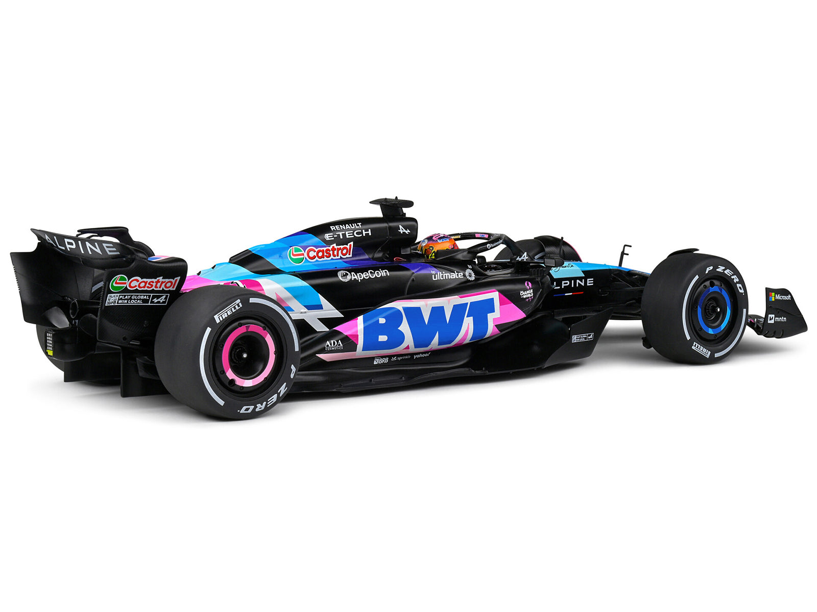 Alpine A524 #31 Esteban Ocon "BWT" Formula One F1 Miami GP (2024) "Competition" Series 1/18 Diecast Model Car by Solido