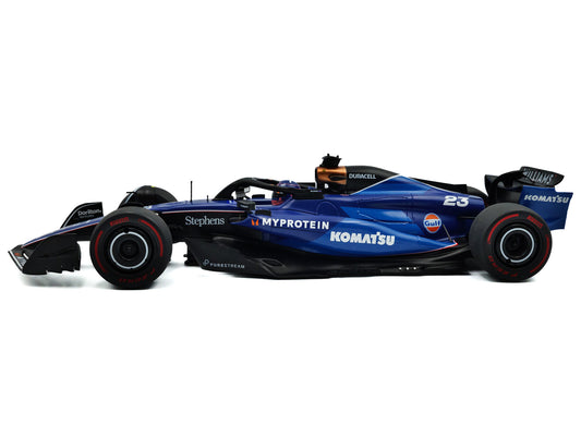 Williams FW46 #23 Alex Albon "Williams Racing" Formula One F1 Saudi Arabian GP (2024) "Competition" Series 1/18 Diecast Model Car by Solido