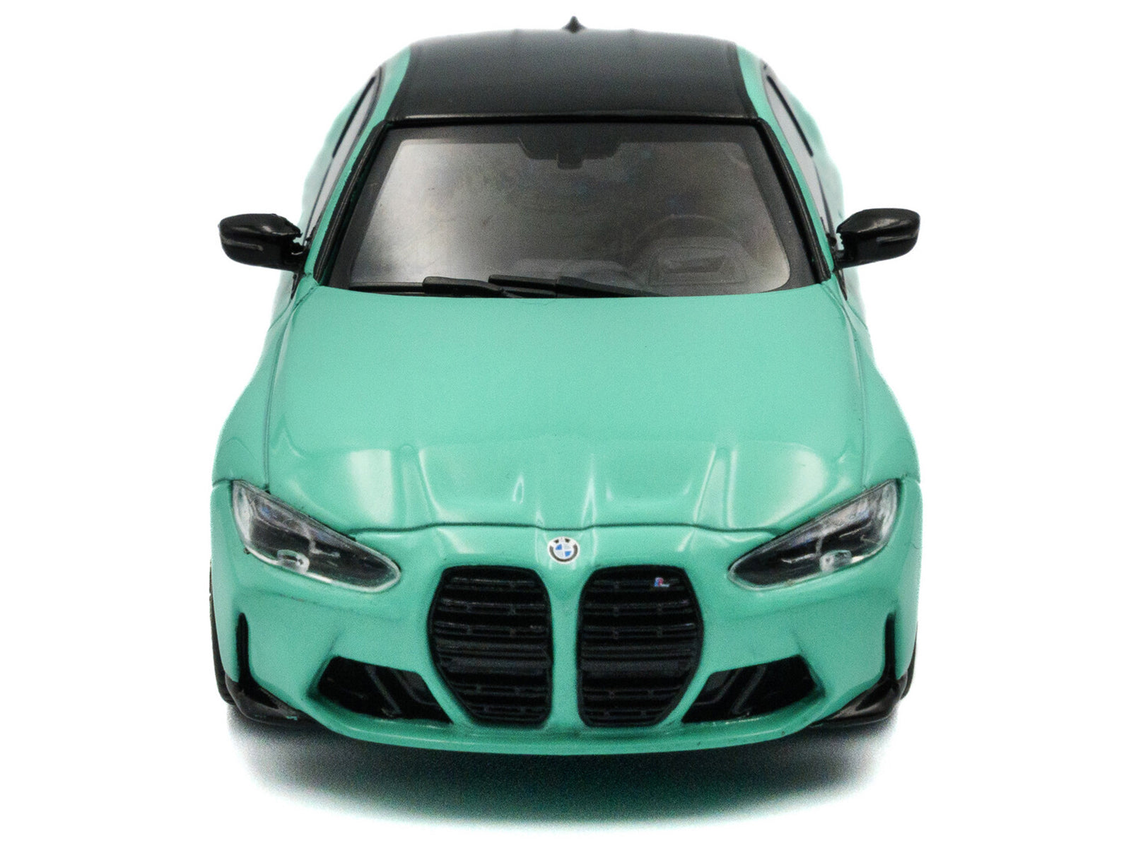 2023 BMW M4 Competition (G82) Mint Green with Black Top 1/43 Diecast Model Car by Solido