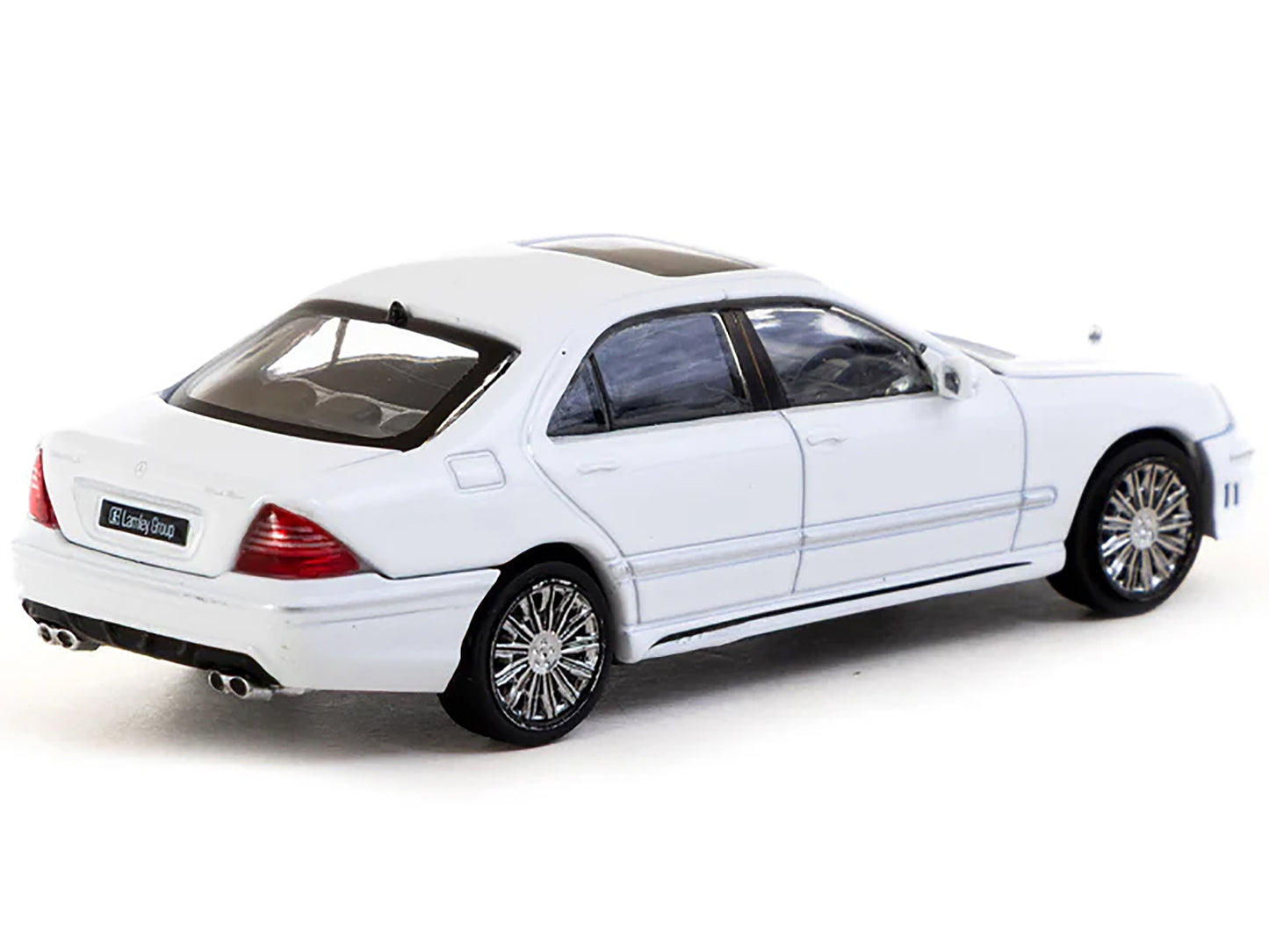 Mercedes-Benz S-Class Wald "Lamley Special Edition" Alabaster White "Global64" Series 1/64 Diecast Model by Tarmac Works
