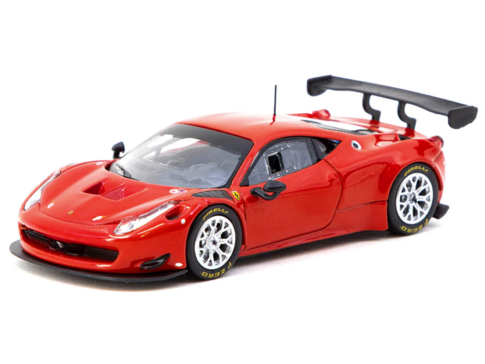 Ferrari 458 Italia GT3 Red "Road64" Series 1/64 Diecast Model Car by Tarmac Works