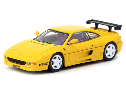 Ferrari F355 Challenge Yellow "Road64" Series 1/64 Diecast Model Car by Tarmac Works