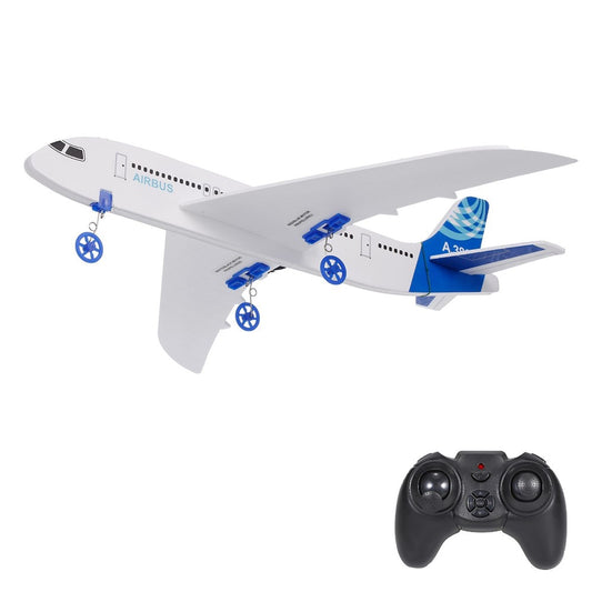 A380 RC Airplane for Kids 2.4GHz 2CH Small Plane DIY Flight Toys for Kids Boys