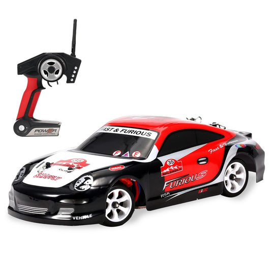 WLTOYS K969 Remote Control Drift Car 1/28 Scale RC Sport Racing Car 2.4G 4WD High Speed 30KM/H RC Car Drift Toy with Metal Chassis