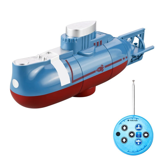 Mini RC Submarine Remote Control Boat Waterproof Diving Toy