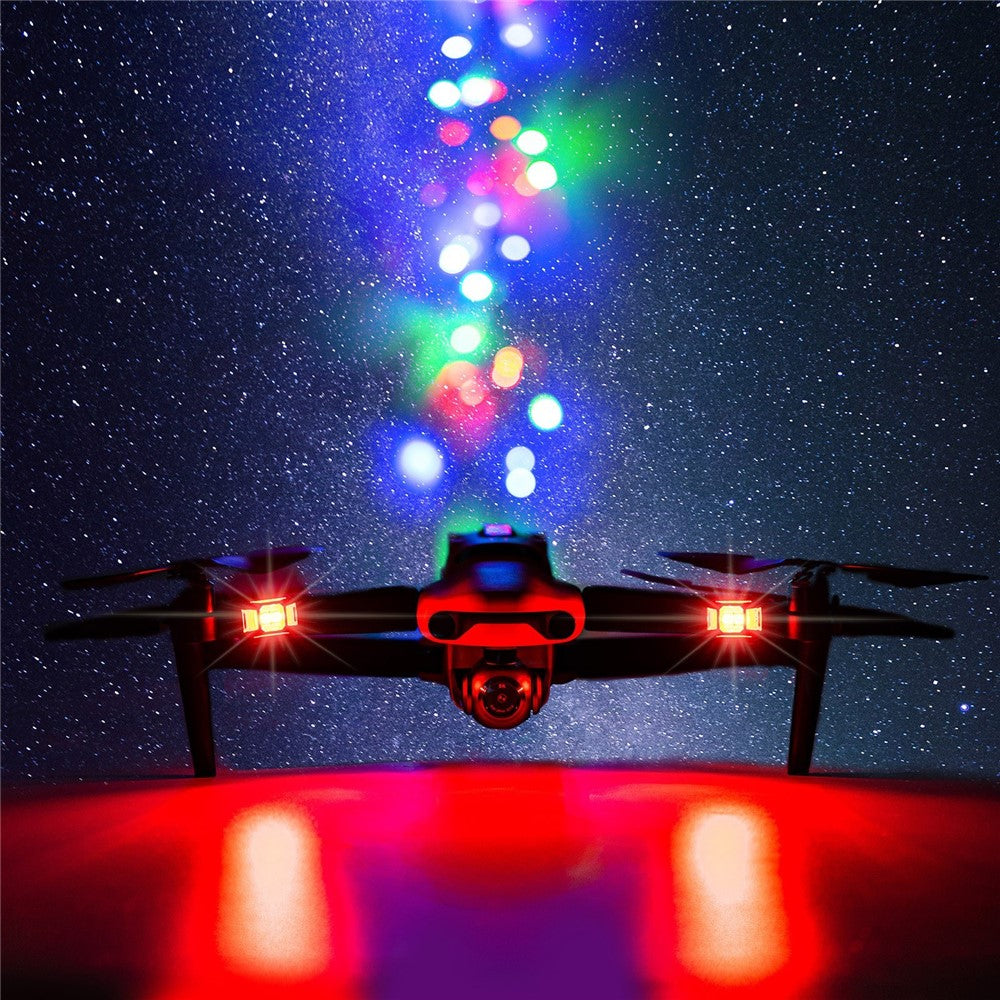 For DJI FPV/Mini 2/Mavic Air 2/Mavic Mini Drone Strobe LED Light 4 Colors Lamp Rechargeable Drone Light