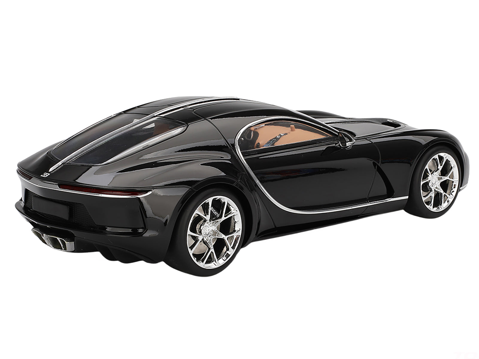 Bugatti Atlantic Concept Nocturne Black 1/18 Model Car by Top Speed