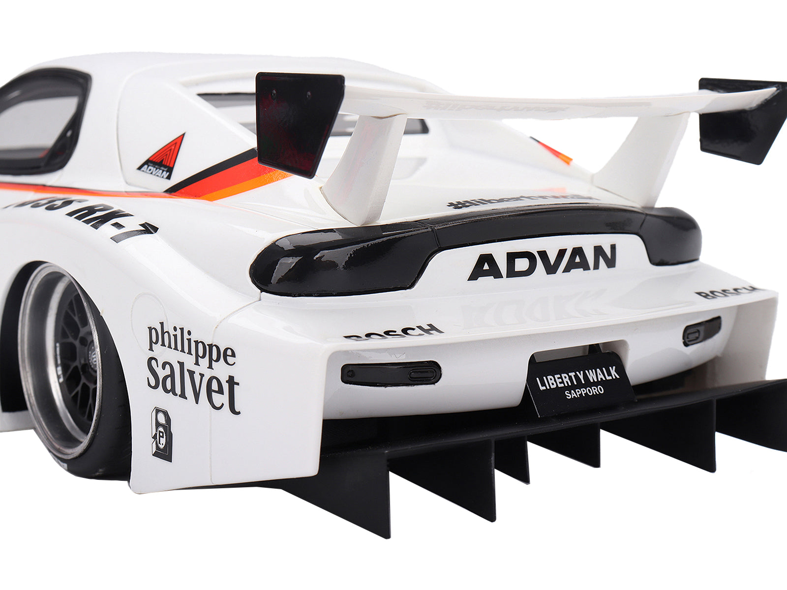 Mazda RX-7 LB-Super Silhouette #41 "Numero Reserve" White 1/18 Model Car by Top Speed