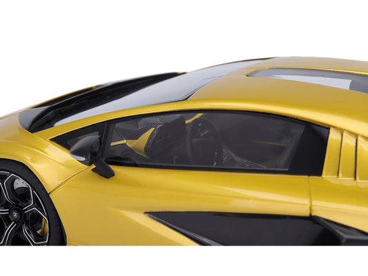 Lamborghini Countach LPI 800-4 New Giallo Orion Gold Metallic 1/18 Model Car by Top Speed