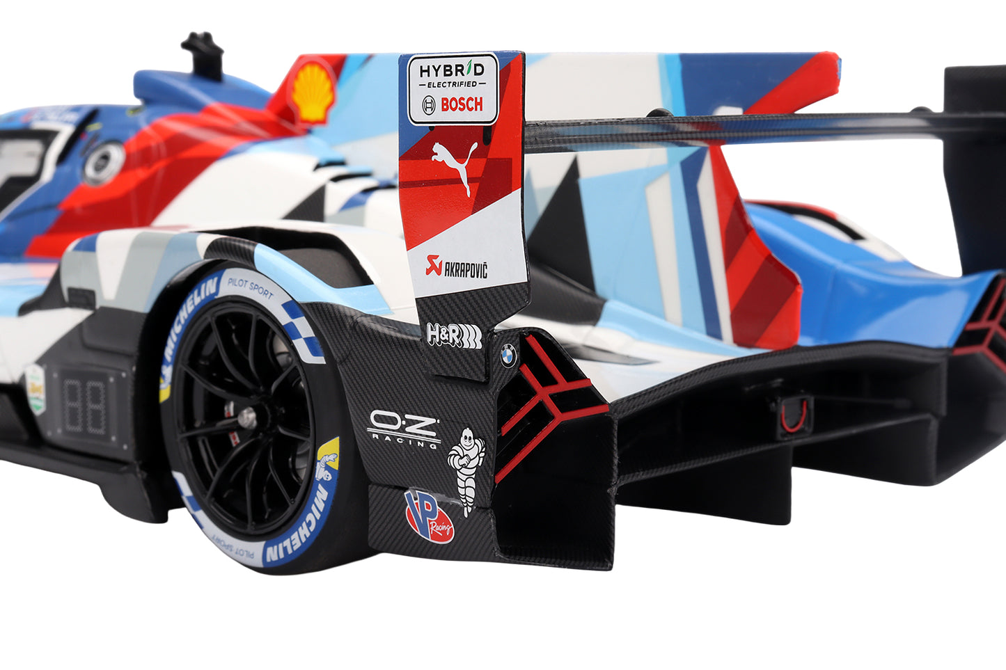 BMW M Hybrid V8 GTP #25 Connor De Phillippi - Maxime Martin - Rene Rast - Nick Yelloly "BMW M Team RLL" "24 Hours of Daytona" (2024) 1/18 Model Car by Top Speed