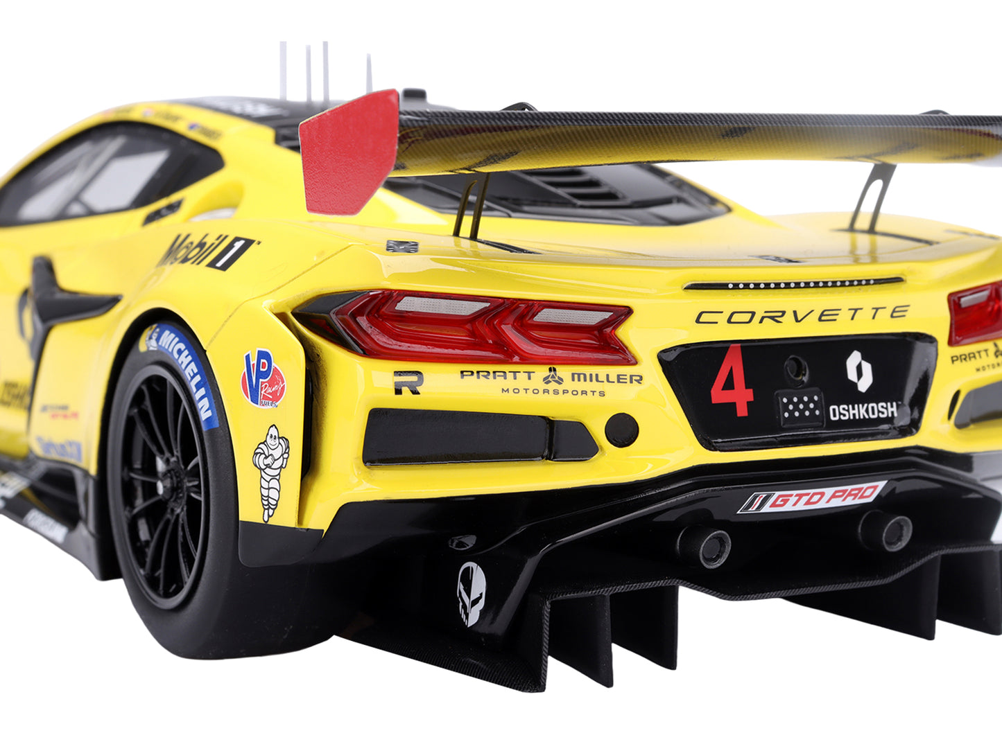 Chevrolet Corvette Z06 GT3.R #4 Earl Bamber - Nicky Catsburg - Tommy Milner "Corvette Racing by Pratt Miller Motorsports" "24 Hours of Daytona" (2024) 1/18 Model Car by Top Speed