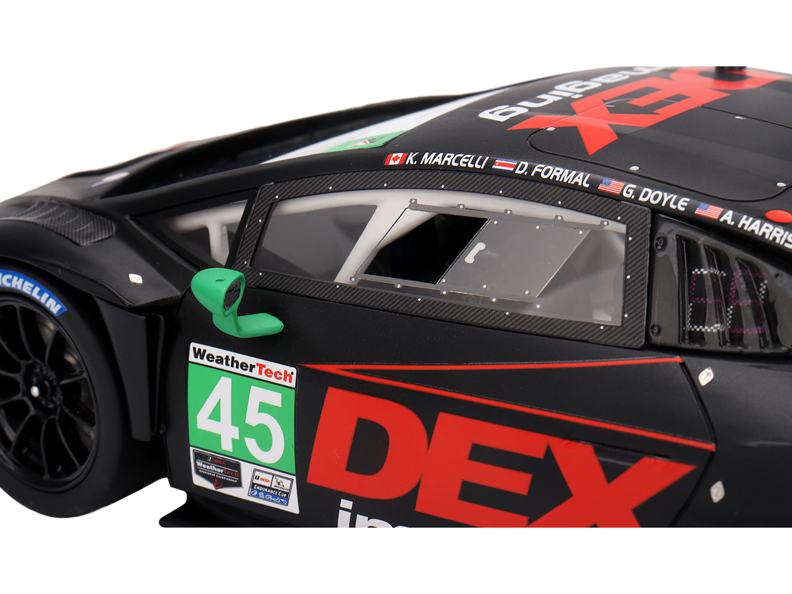 Lamborghini Huracan GT3 EVO2 #45 Graham Doyle - Danny Formal - Ashton Harrison - Kyle Marcelli "Wayne Taylor Racing with Andretti" "24 Hours of Daytona" (2024) 1/18 Model Car by Top Speed