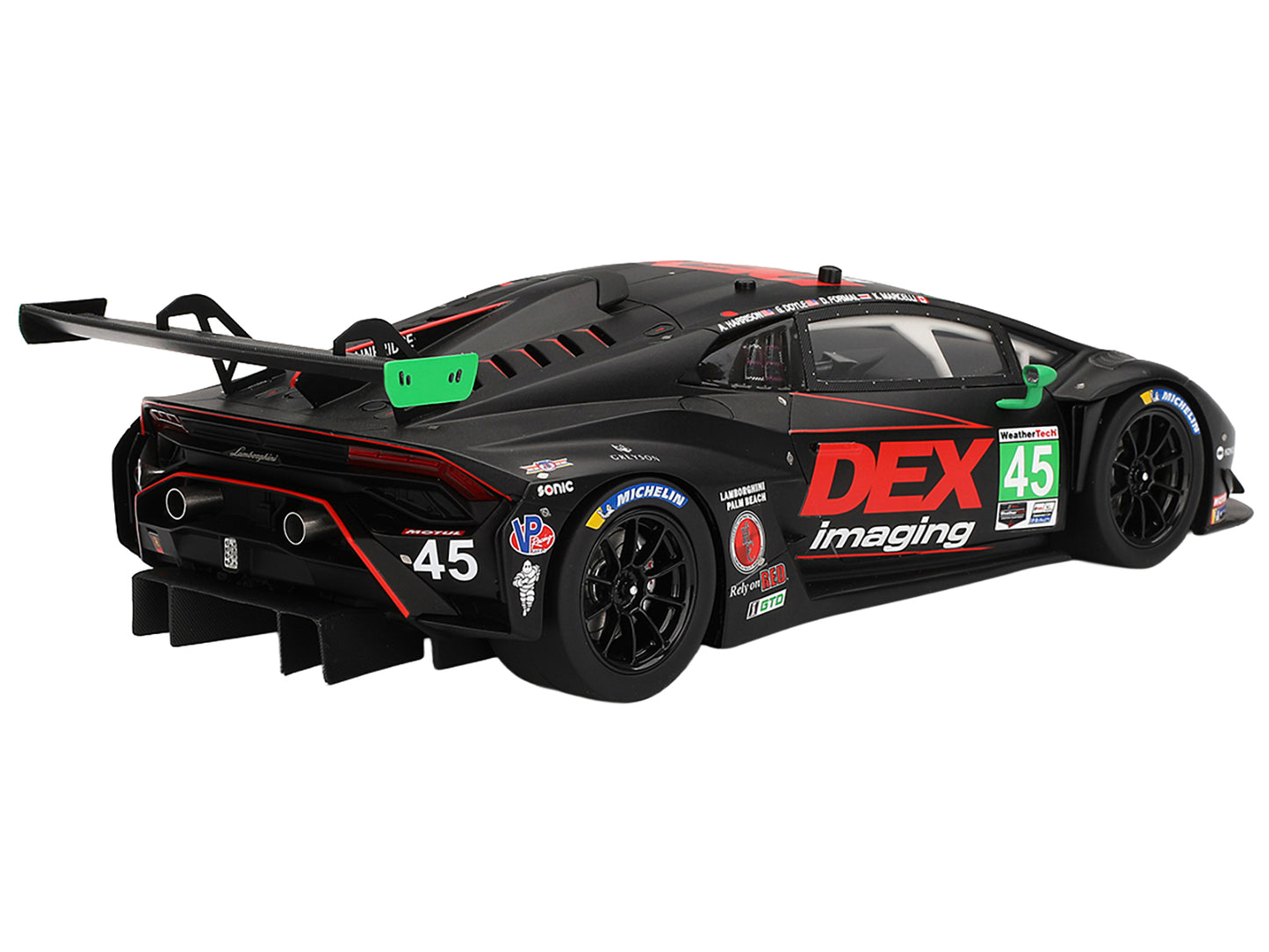 Lamborghini Huracan GT3 EVO2 #45 Graham Doyle - Danny Formal - Ashton Harrison - Kyle Marcelli "Wayne Taylor Racing with Andretti" "24 Hours of Daytona" (2024) 1/18 Model Car by Top Speed