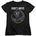 Jurassic Park Dont Move Womens T Shirt Black