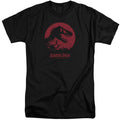 Jurassic Park T-Rex Sphere Mens Tall T Shirt Black