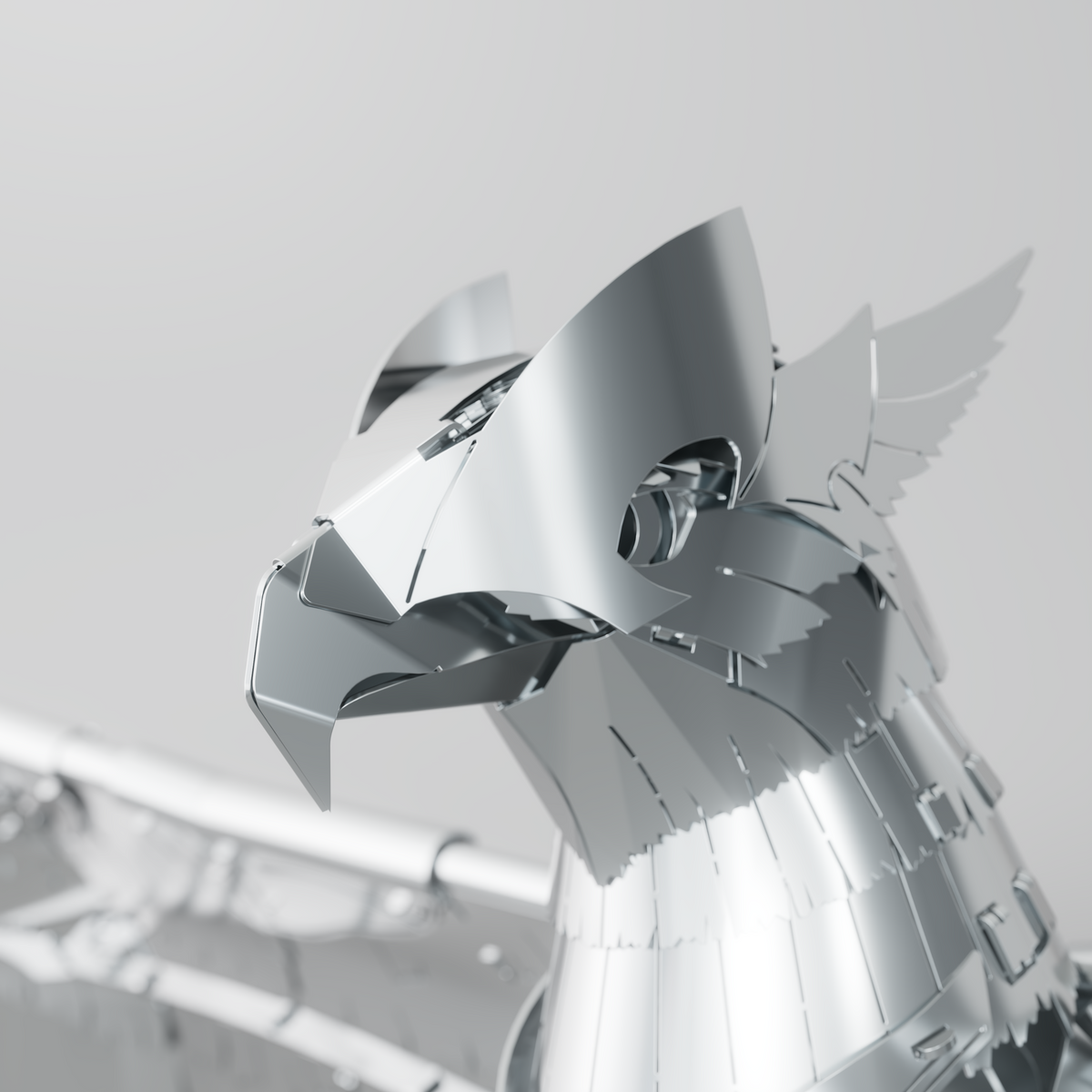 Unity Wings Silver Armor