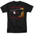 It 1990 Hello Mens T Shirt Black Officially Licensed