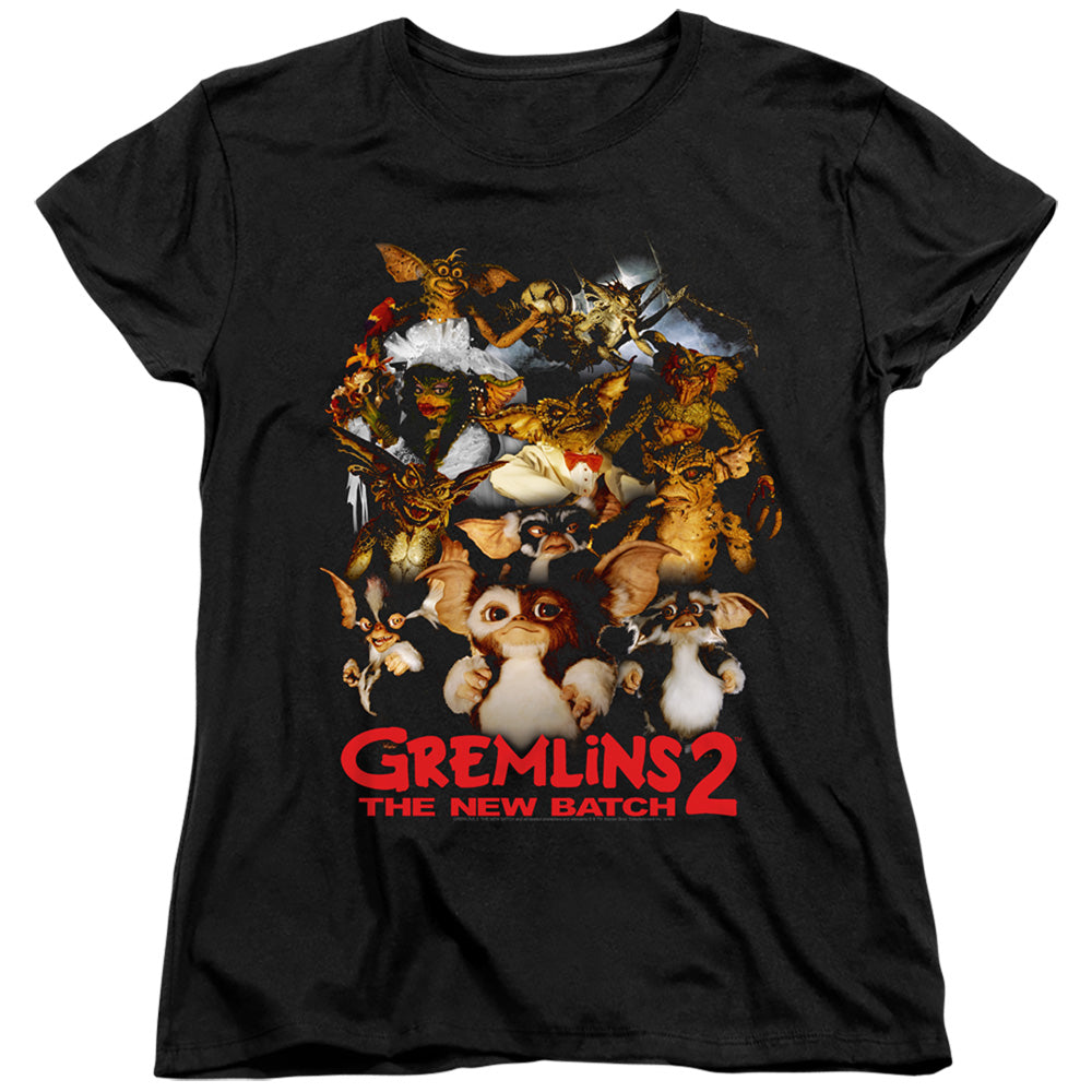 Gremlins 2 Goon Crew Womens T Shirt Black Officially Licensed