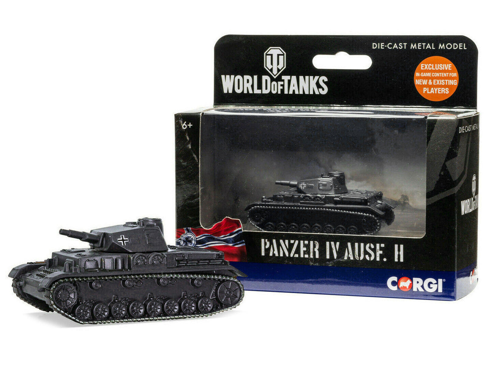 Panzer IV Ausf. H Medium Tank "World of Tanks" Video Game Diecast Model by Corgi