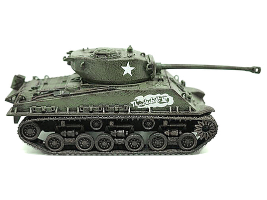 United States M4A3 Sherman Tank "Thunderbolt VII - WWII" United States Army "Armor Collection" Series 1/72 Model by Wings of the Great War